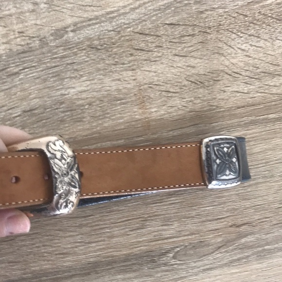 Brighton vintage boho leather belt 29-32” waist main image 5